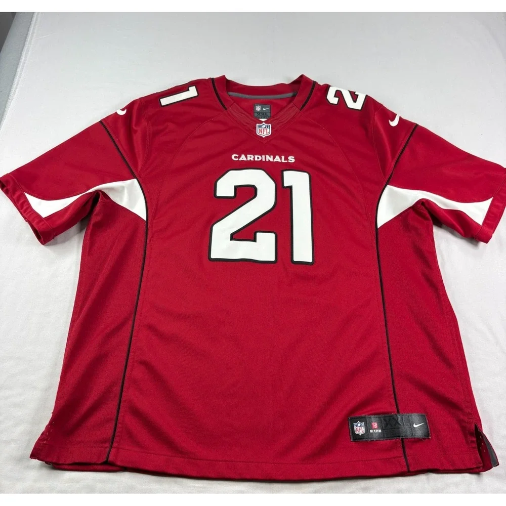 Patrick Peterson Jersey Men 2XL Red Arizona Cardinals Nike On Field Stitched NFL